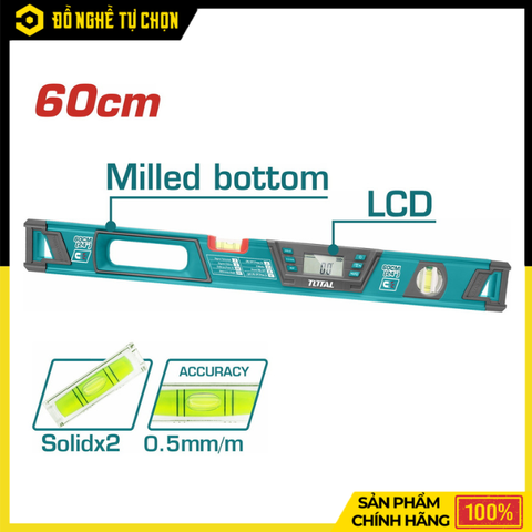 Thước Thủy Đo Kỹ Thuật Số Total TMT2606D 24