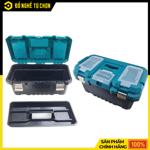 Thùng Đựng Đồ Nghề 17 Inch Khóa Kim Loại Total TPBX0172 – Chắc Chắn, An Toàn, Dung Tích Lớn | Hàng Chính Hãng, Có VAT