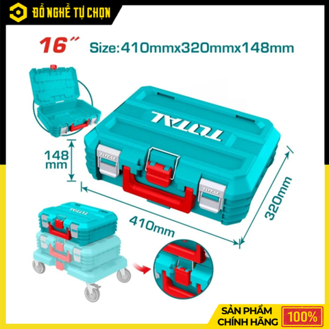 ⚡ Combo Hộp Đựng Đồ Nghề Xếp Chồng Total TPBXS101 / TPBXS102 / TPBXS103 – Gọn Gàng, Chịu Lực Tốt, Linh Hoạt Mọi Công Việc – Hàng Chính Hãng Có VAT
