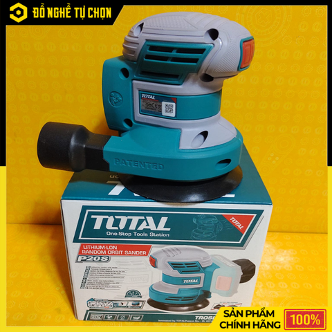 Máy Chà Nhám Tròn Pin 20V Total TROSLI2001 – Chà Mịn Nhanh, Làm Việc Linh Hoạt | Hàng Chính Hãng, Có VAT