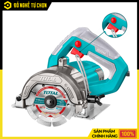 Máy Cắt Đá Gạch Total TS3141106 1400W – Cắt Nhanh, Chính Xác, Dễ Điều Khiển | Hàng Chính Hãng, Có VAT