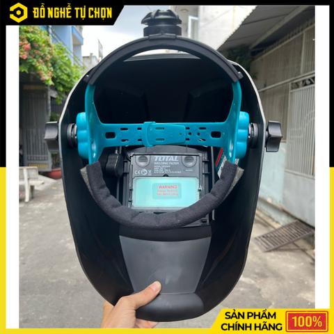 Mặt Nạ Hàn Tự Động Tối Total TSP9306 DIN 9-13, Bảo Vệ UV/IR DIN16, Tự Động Cảm Biến Hồ Quang | Hàng Chính Hãng, Có VAT