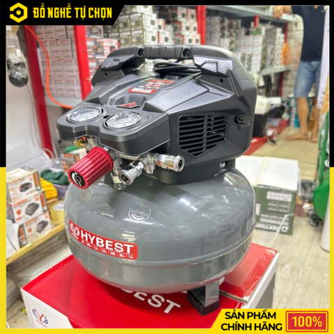 Máy Nén Khí Không Dầu Hybest VACW1523AEMG 1.5HP – 23L – 150PSI | Hàng Chính Hãng, Có VAT