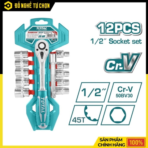 Bộ Tuýp 12 Chi Tiết Total THT141121 1/2