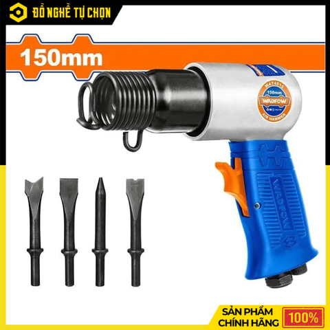 Máy đục hơi Wadfow WAT4515 – 150mm – Tốc độ 4500BPM – Đầu tròn 10.2mm – Hàng Chính Hãng Có VAT