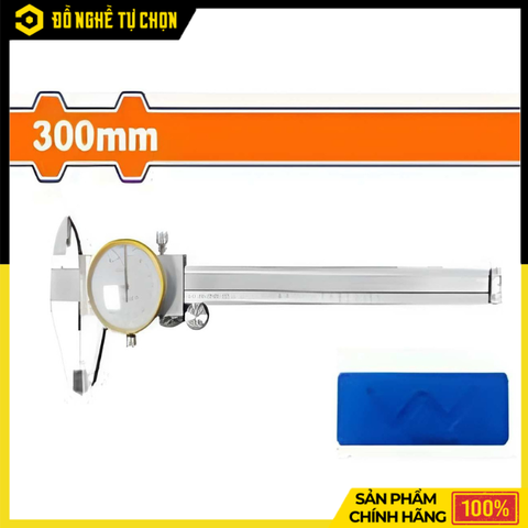 Thước cặp đồng hồ WADFOW WDCP1B30 – 300mm – Độ chia 0.02mm – Hàng chính hãng có VAT
