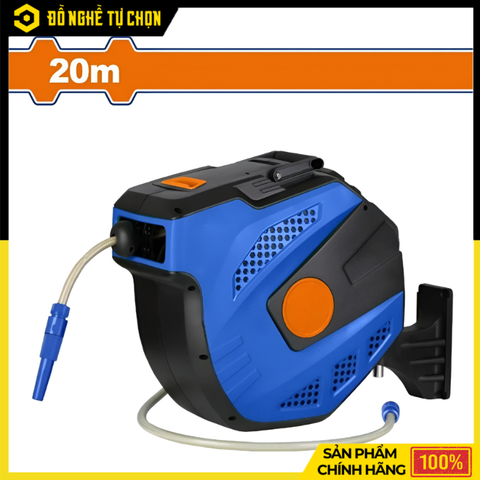 Cuộn Ống Nước Tự Rút 20m Wadfow WVZ1520 Gọn Gàng, Tưới Nước Linh Hoạt, Tiện Lợi Mọi Không Gian | Hàng Chính Hãng, Có VAT