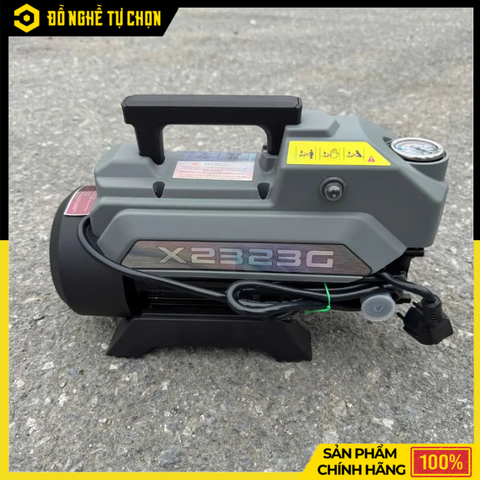 Máy Rửa Xe Cao Áp Ximax X2323G 2300W – Mô Tơ Cảm Ứng Từ, Áp Lực Mạnh, Đánh Bay Mọi Vết Bẩn Cứng Đầu | Hàng Chính Hãng, Có VAT