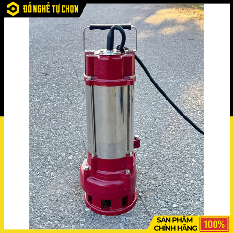 Máy Bơm Chìm Nước Thải Yamasu YA-F1500 – Lưu Lượng Siêu Lớn 22,5m³/H, Chuyên Hút Hố Móng Và Bùn Non Công Suất 1500W | Hàng Chính Hãng, Có VAT
