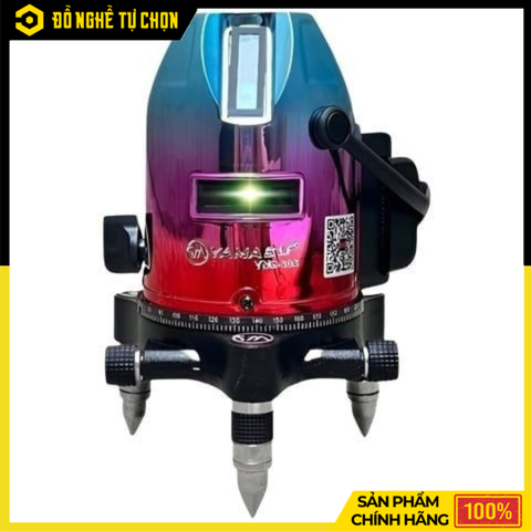 Máy Cân Mực Laser Xanh YAMASU YMS-303PLUS – Điều Khiển Từ Xa – Pin Siêu Lâu – Chính Hãng Có VAT