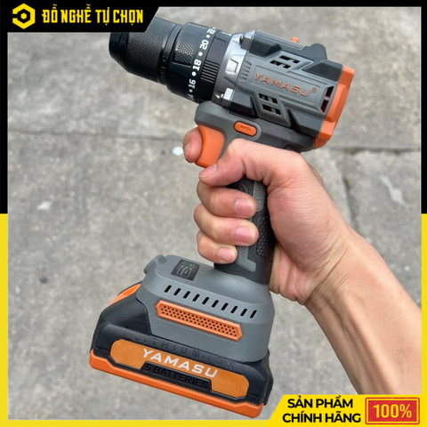 Máy Khoan Pin 21V Yamasu YMS-GKT21-55N 60Nm Không Chổi Than | Hàng Chính Hãng, Có VAT