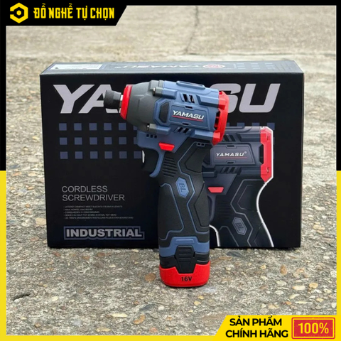 Máy Chuyên Vít Pin 16V Yamasu YMS-MCV10160G2W – Mạnh Mẽ, Nhỏ Gọn, Động Cơ Không Chổi Than Hàng Chính Hãng, Có VAT