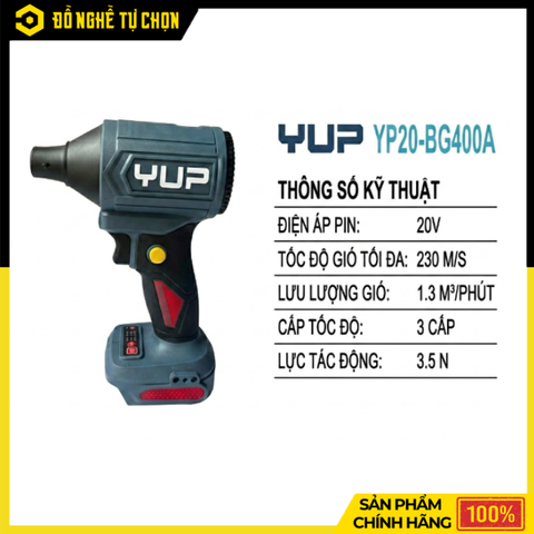 [THÂN] Máy Thổi Bụi Mini Pin YP20-BG400A – Nhỏ Gọn, Lực Thổi Mạnh, Vệ Sinh Nhanh Gọn Mọi Ngóc Ngách | Hàng Chính Hãng, Có VAT