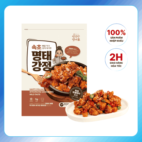 Cá Minh Thái Chiên Sốt Cay Ngọt Hàn Quốc 200g