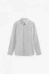 Áo Sơ Mi Nam Tay Dài Trơn Form Fitted