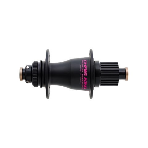 Chris King Boost Centerlock Rear Hub 12x148, Two Tone Black Punch