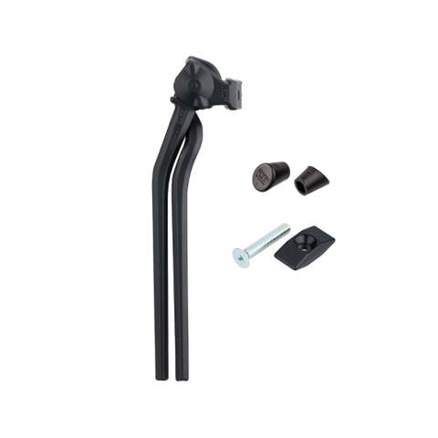 Chân Chống Pletscher Central Bipod Stand Twin | 320mm | Black