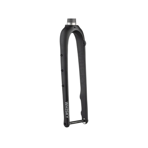WHISKY No.9 MCX Fork | 12 x 100mm | 1.5″ Tapered Carbon Steerer, FlatMount Disc, Matte Black