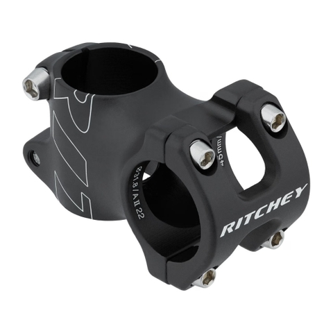 Pô Tăng Ritchey Comp Trail Stem | Black | 0 Độ | 31.8 mm