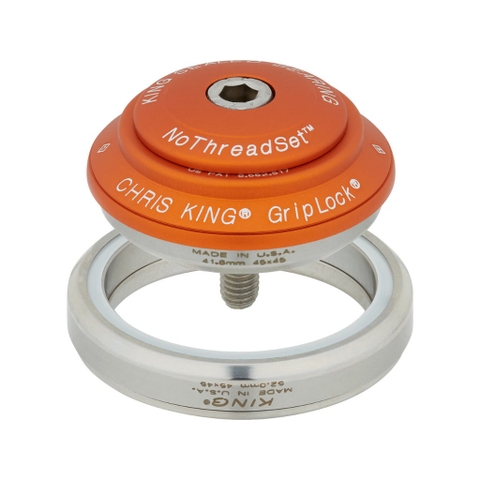 Chris King dropset 2 Headset |  IS42/28.6 - IS52/40 | Matte Mango