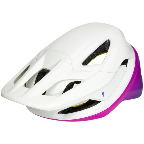 Specialized Camber MIPS Helmet | White Dune/Purple Orchid
