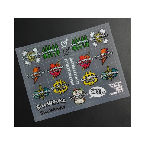 Decal SimWorks All Star Decal Kit