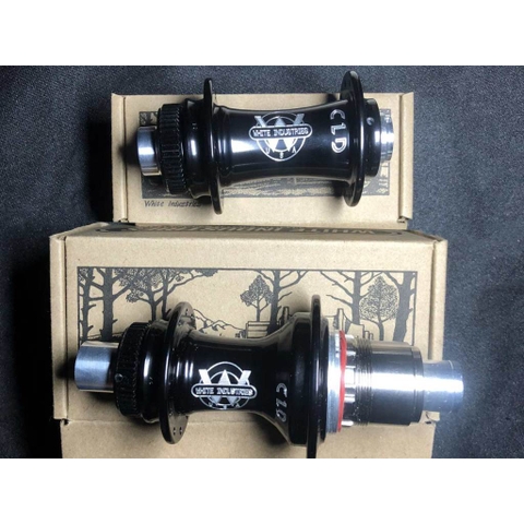 White Industries CLD Hub Set | Center Lock | 12X100/12×142/24H | Sram XD/XDR | Black