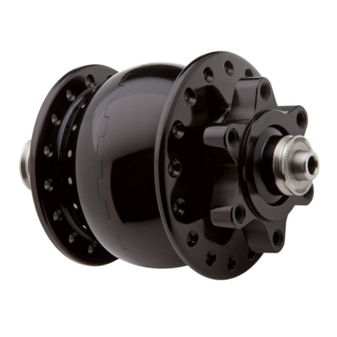 SON 28 Disc 6-bolt | Black – 32H | QR Hub Dynamo