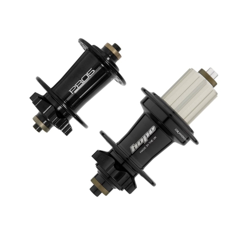 Hope Pro 5 6-Bolt QR Set | 100/135 | Shimano HG | 32H | Black