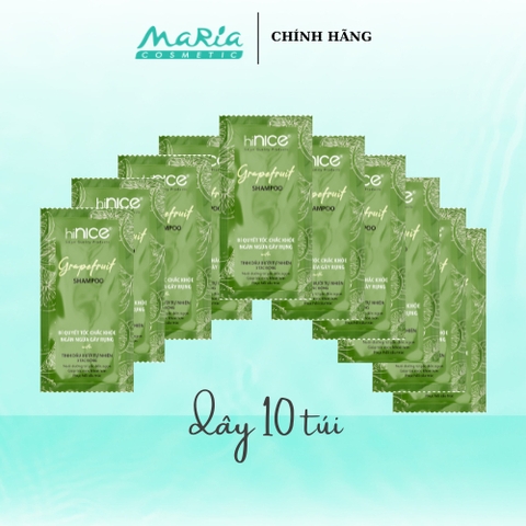 Kem xả hiNice tinh dầu Bưởi thiên nhiên 10x6gx72 dây