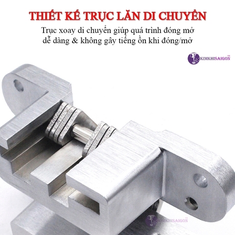 Bản Lề Chữ Thập Inox, Bản Lề Âm Tủ Gắn Cánh Cửa Tủ Nội Thất BL-04
