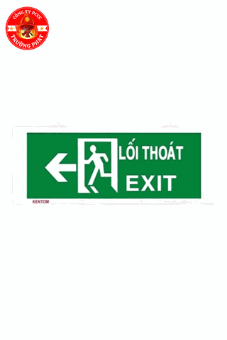 Đèn Exit Thoát hiểm hai mặt chỉ hướng Kentom KT 670