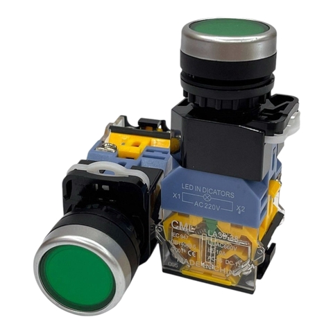 CÔNG TẮC NÚT NHẤN GIỮ CÓ ĐÈN CML LA39-11DS