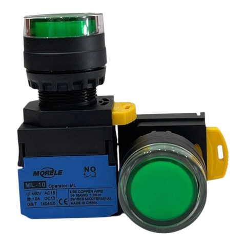 CÔNG TẮC NÚT NHẤN NHẢ CÓ ĐÈN MORELE ML-11D