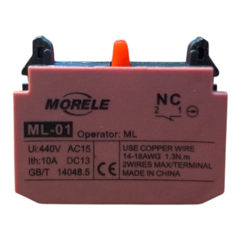 TIẾP ĐIỂM NC MORELE ML-01