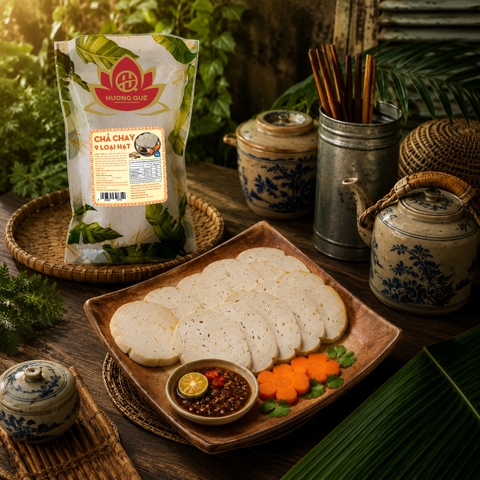 9-NUT & BEAN VEGAN HAM - CHẢ LỤA CHAY 9 LOẠI HẠT 250g