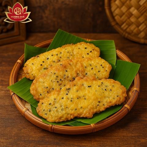 FROZEN FRIED BANANA - CHUỐI CHIÊN MÈ CẤP ĐÔNG 360g