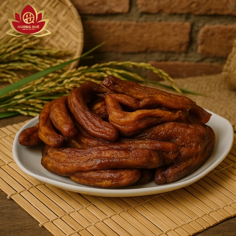 DRIED GREEN BANANA - CHUỐI GIÀ HƯƠNG SẤY DẺO 300g