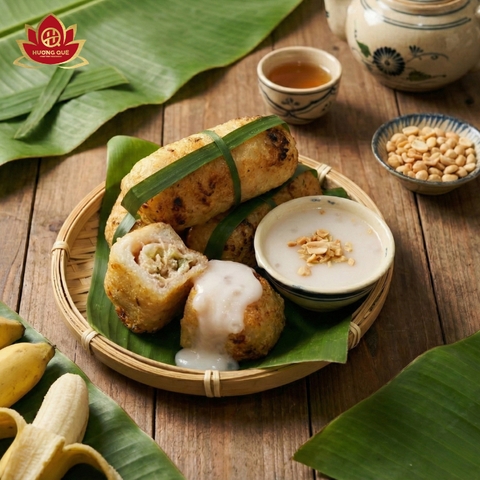 GRILLED STICKY RICE BANANA - CHUỐI NẾP NƯỚNG  440G