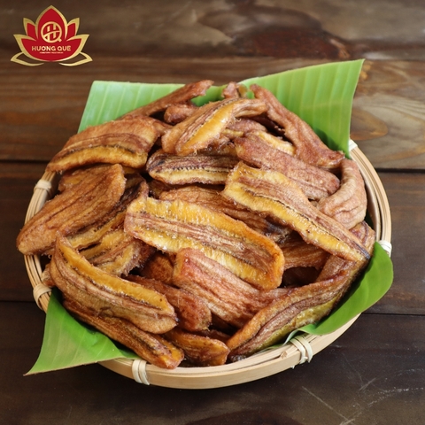 DRIED SIAMESE BANANA - CHUỐI SỨ SẤY DẺO 300g
