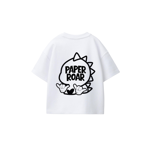 ÁO THUN TRẺ EM BLACK&WHITE SIGNATURE GRAPHIC PAPEROAR | PR KIDS TSHIRT