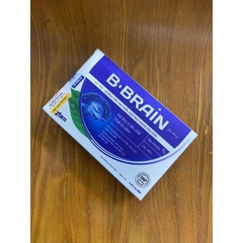 Viên uống B-BRAIN hỗ trợ ngủ ngon, ngủ sâu giấc, hỗ trợ dưỡng tâm, an thần hộp 30 viên