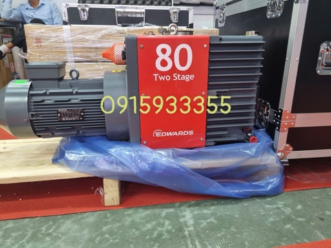 Bơm hút chân không vòng dầu hai cấp Edwards E2M80