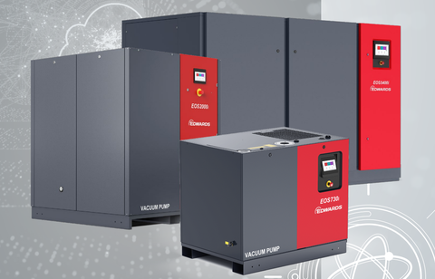 Hệ thống bơm hút chân không trục vít loại dùng dầu hiệu Edwards EOS4600i