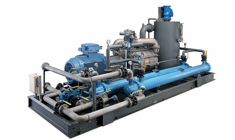 Bơm hút chân không vòng nước hai cấp hiệu Edwards SHR2950