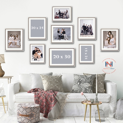 BỘ KHUNG ẢNH TREO TƯỜNG