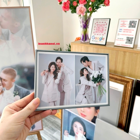 ẢNH TRÁNG GƯƠNG - MECA - LỤA & KHUNG NHÔM CAO CẤP