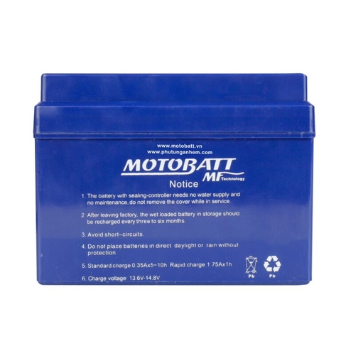 Bình ắc quy Khô Motobatt SWTZ5-BS
