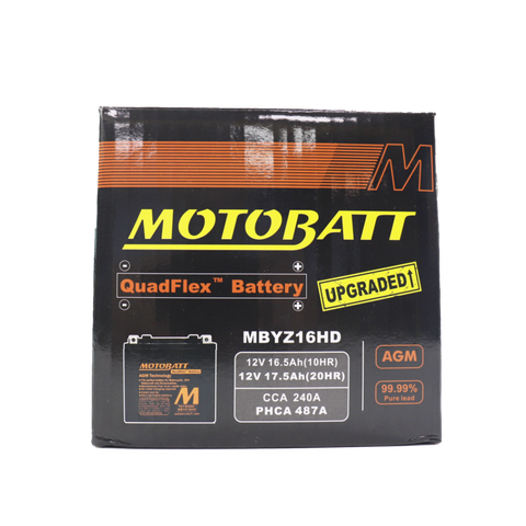 Bình ắc quy Quadflex Motobatt MBYZ16HD