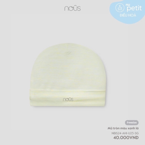 NOUS - Mũ tròn màu xanh lá - FS -